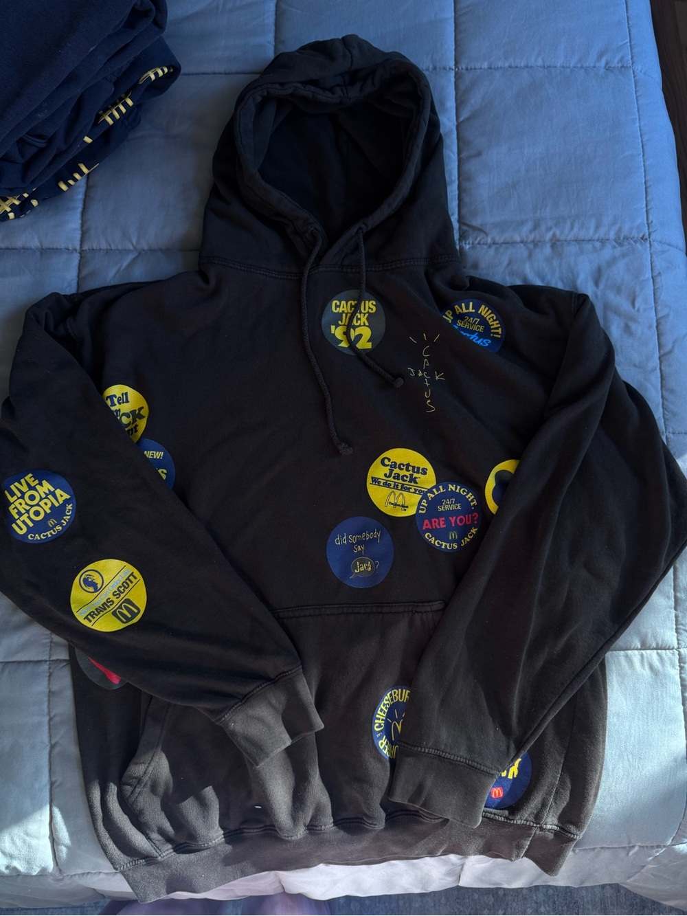 TRAVIS SCOTT x cactus jack x mcdonalds collab hoodie
